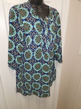 🍉Fig and Flower Tunic